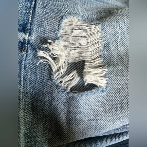 FRAME denim le original skinny in distressed POMDALE size 25 NWT